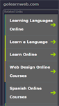 Mobile Screenshot of 1.golearnweb.com
