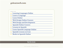 Tablet Screenshot of 1.golearnweb.com